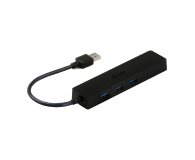 i-tec USB 3.0 Slim LAN HUB 3x USB 3.0 RJ-45 10/100/1000 Mb/s - 518477 - zdjęcie 2